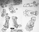 Some leg design sketches